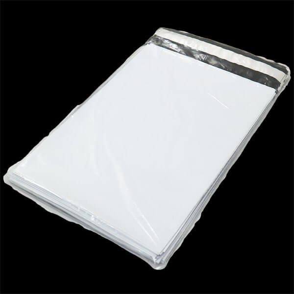 画像3: 宅配ビニール袋 ネコポスサイズ 白(ホワイト) 220ｘ310+50mm #60 (3)