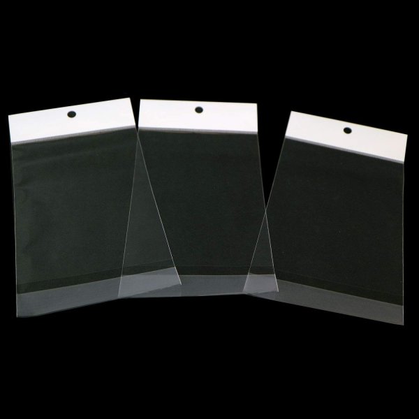 画像6: 白ヘッダー付OPP袋 ハガキ用 標準#30 (6)