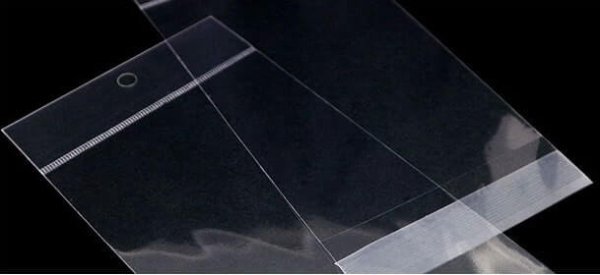 画像5: 透明ヘッダー付OPP袋 ポストカード用 標準#30 (5)