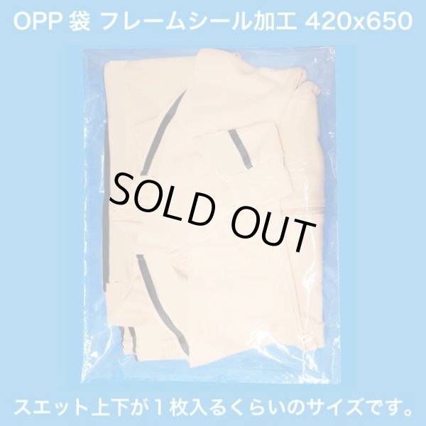 画像5: OPP袋 フレームシール加工 420x650 標準#30 (5)