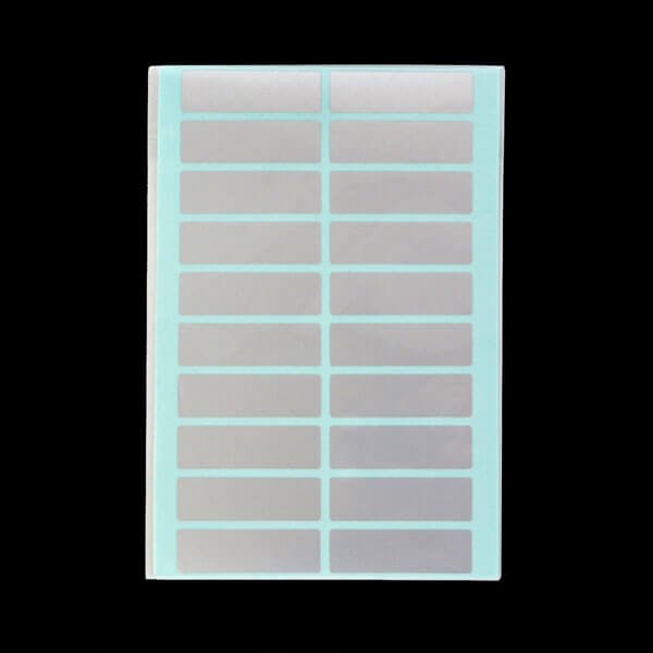 画像5: 【アウトレット】英文セキュリティシール VOID ツヤ消しシルバー 1,000枚 (5)