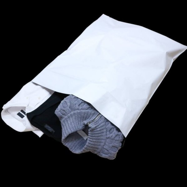 画像4: 宅配ビニール袋 60-70サイズ 白(ホワイト) 600ｘ700+50mm #60 (4)