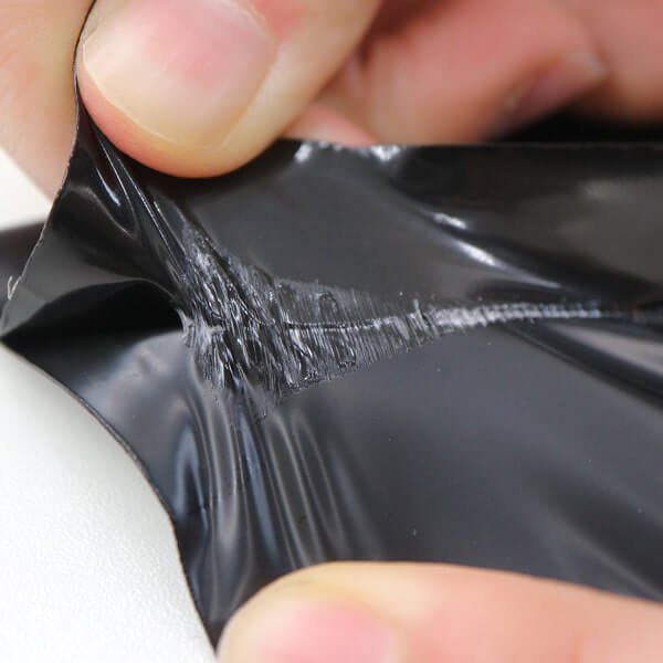 画像6: 宅配ビニール袋 A4サイズ 黒(ブラック) 250ｘ330+50mm #60 (6)