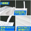 画像5: 【アウトレット】3層不織布マスク 小さめマスク【個別包装】販促マスク 白〔1,000枚入〕 (5)