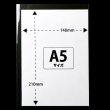 画像2: OPP袋テープなし A5用 標準#30 (2)