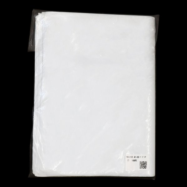 画像3: 宅配ビニール袋 41-55サイズ 白(ホワイト) 410ｘ550+40mm #60 (3)