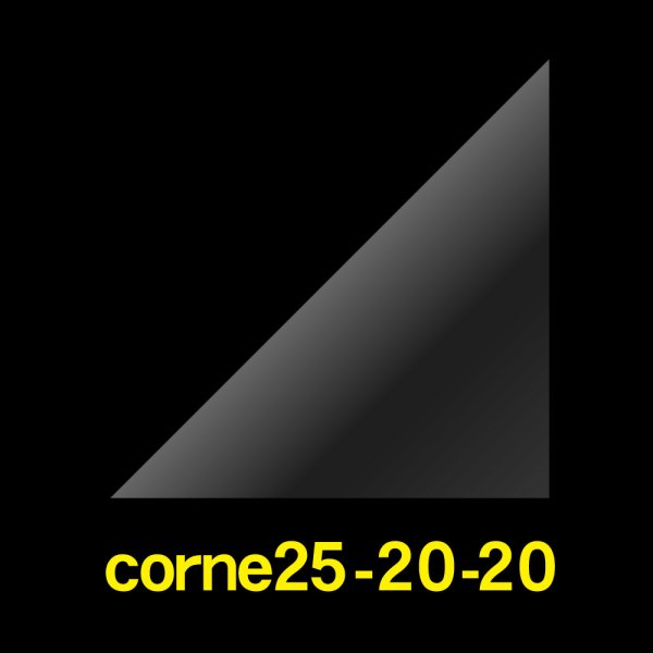 画像1: アイシング用コルネ（OPP三角シート） 200x200 お徳#25 (1)