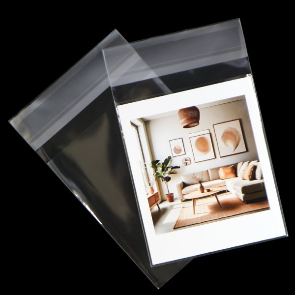 画像3: OPP袋テープ付 チェキSQUARE用 74x88+30mm 標準#30 (3)