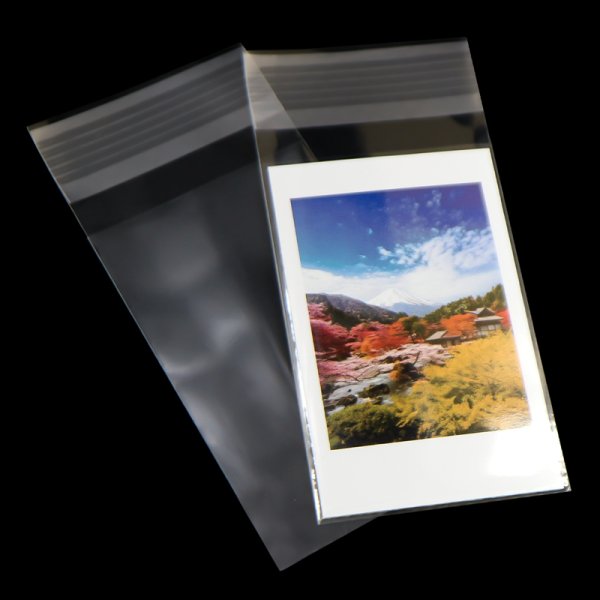 画像3: OPP袋テープ付 チェキmini用 56x88+30mm 標準#30 (3)