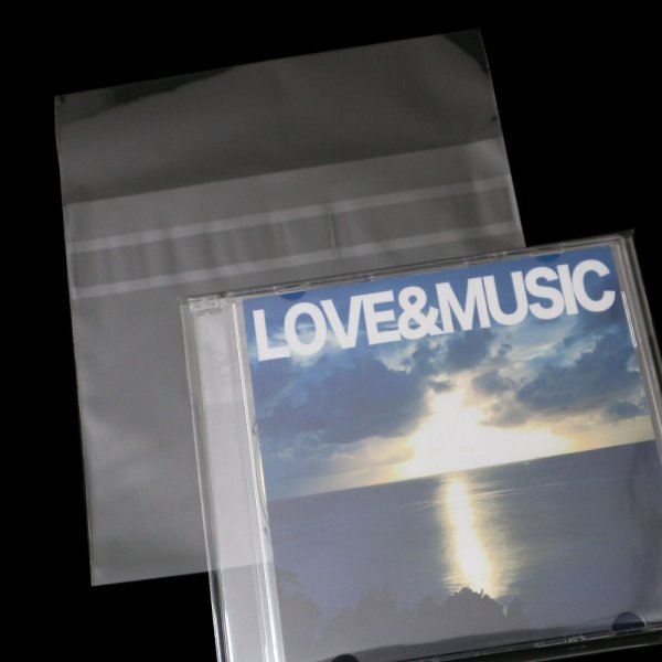 画像4: OPP袋テープ付 CD/DVDスリム用 本体側密着テープ 標準#30 (4)