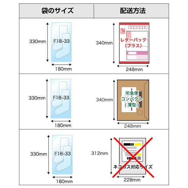 画像6: OPP袋 フレームシール加工 180x330 標準#30 (6)