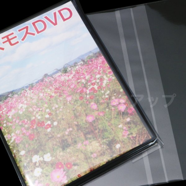 画像4: OPP袋テープ付 DVDトール用 アマレータイプ(ヨコ入れ) 本体側密着テープ 標準#30 (4)