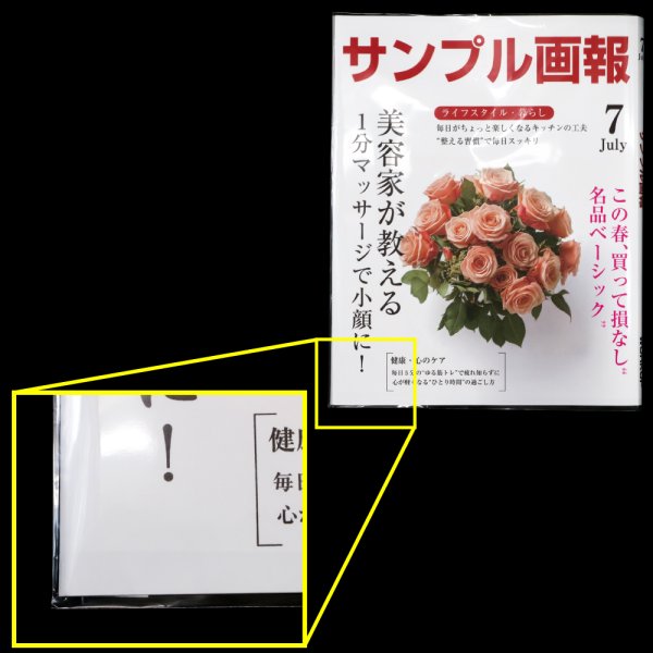 画像6: 透明ブックカバー ヘンレ版用 家庭画報用 厚口#40 【100枚】 (6)