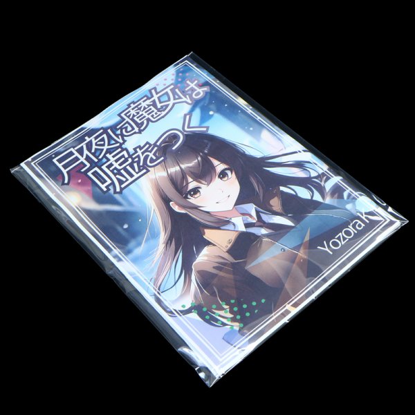 画像6: ブック展示用袋 (OPP袋本体側開閉自在テープ付) B5判同人誌用 標準#30 (6)