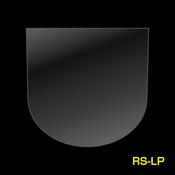 画像1: LPレコード用内袋 12インチ テープなし 半円丸型 308x308mm HDPE #30 (1)