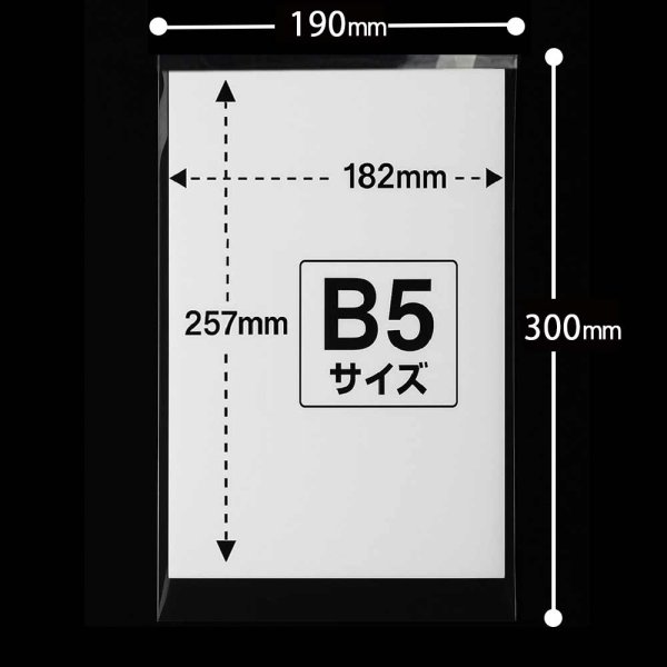 画像2: OPP袋テープなし 190x300 標準#30 (2)