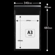 画像2: OPP袋テープ付 340x480+40 標準#30 (2)