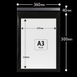 画像2: OPP袋テープ付 360x500+40 標準#30 (2)