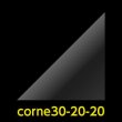 画像1: アイシング用コルネ（OPP三角シート） 200x200 標準#30 (1)