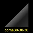 画像1: アイシング用コルネ（OPP三角シート） 300x300 標準#30 (1)