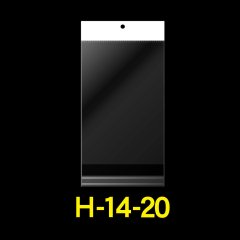 白ヘッダー付OPP袋 140x200+30+30 標準#30