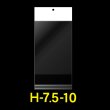 画像1: 白ヘッダー付OPP袋 75x100+30+30 標準#30 (1)
