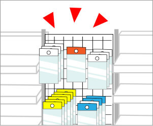 陳列効果の向上のイメージ画像