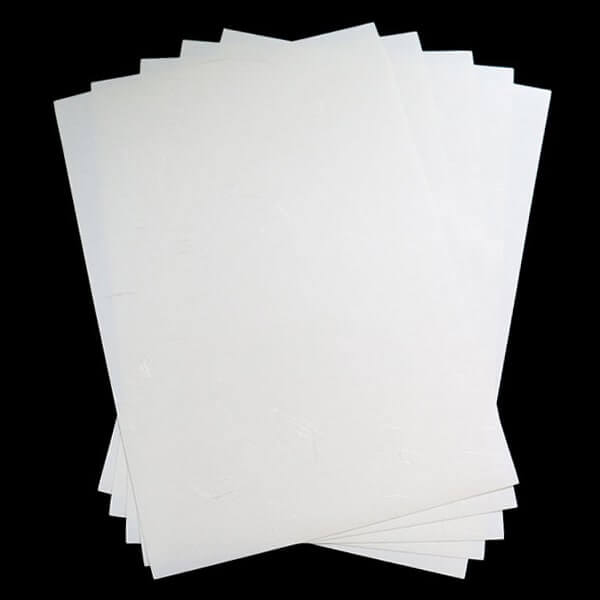 和紙ラベル 用紙 和紙 シール 印刷 ナチュラル 再剥離 0.23mm A3サイズ：400枚 和風 シール用紙 シールラベル 印刷紙 印刷用紙  商品ラベル プリンター用紙、コピー用紙
